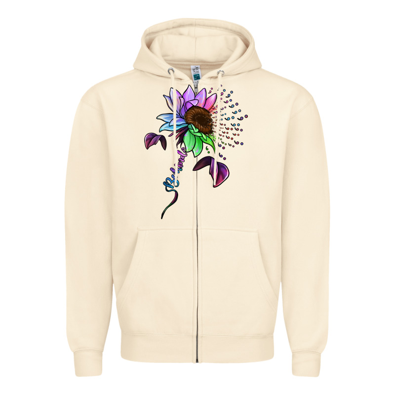 Be Kind Autism Awareness Zipper Hoodie by Bettercallsaul | Teevron