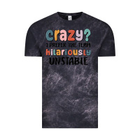 Cloud Black crazy i prefer the term hilariously unstable Vintage Tee - MaliasSmallBusiness