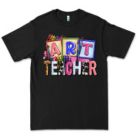 Black art teacher Premium Tee - AdoDesignShop