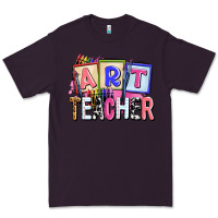 Plum art teacher Premium Tee - AdoDesignShop