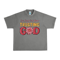 Tornado i’m just out here trusting god Urban Heavy Tee - MaliasSmallBusiness