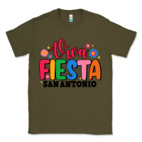 Army Green viva fiesta san antonio Classic Tee - JahusDesignShop