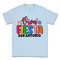 Dusty Blue viva fiesta san antonio Classic Tee - JahusDesignShop