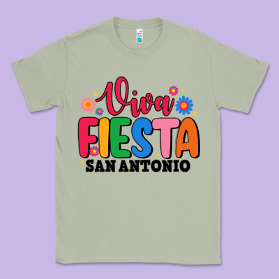 Viva Fiesta San Antonio Classic Tee Designed By Jahusdesignshop