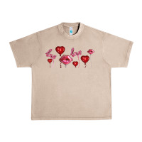 French Oak love and  love balloons Urban Heavy Tee - AdoDesignShop