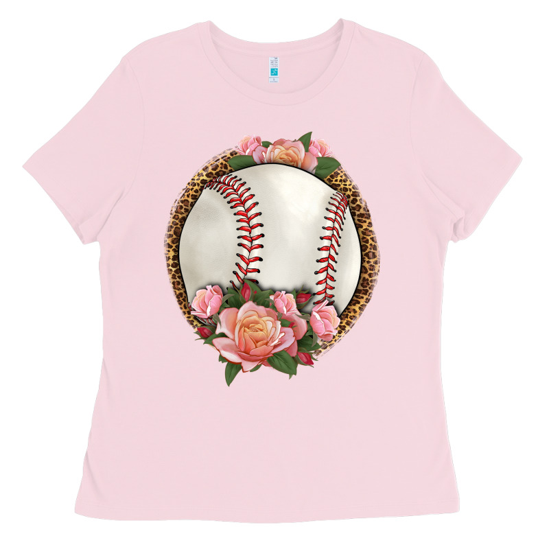 Western Baseball With Roses Ladies Tee by HRA Design Shop | Teevron