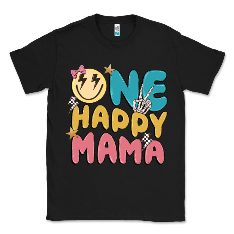 One Happy Mama Classic Tee by MaliasSmallBusiness | Teevron