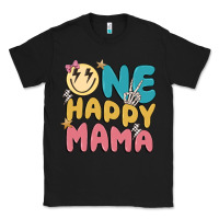 Black one happy mama Classic Tee - MaliasSmallBusiness