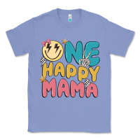 Colony Blue one happy mama Classic Tee - MaliasSmallBusiness