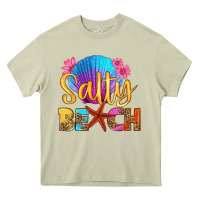 Mossy salty beach Heavy Core Tee - HRA Design Shop