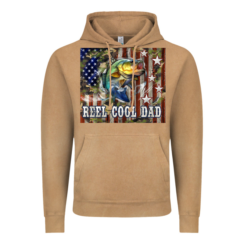 Western Reel Cool Dad Bass Vintage Hoodie by LillyAllenDesigns | Teevron