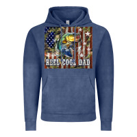 Vintage Denim Western Reel Cool Dad Bass Vintage Hoodie - LillyAllenDesigns