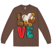 Chestnut western love baseball Long Sleeve Tee - NancyCooperArtShop