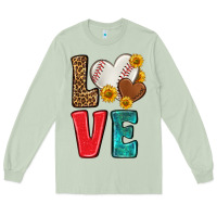 Matcha western love baseball Long Sleeve Tee - NancyCooperArtShop