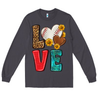 Smoke western love baseball Long Sleeve Tee - NancyCooperArtShop