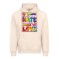 Sandshell Be careful who you hate it could be someone you Urban Hoodie - FaDigitalArtStudio
