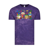 Cloud Purple autism awareness day coffee cups Vintage Tee - MaliasSmallBusiness