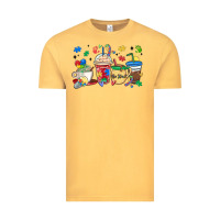 Vintage Mustard autism awareness day coffee cups Vintage Tee - MaliasSmallBusiness