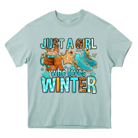 Arona just a girl who loves winter Heavy Core Tee - FaDigitalArtStudio