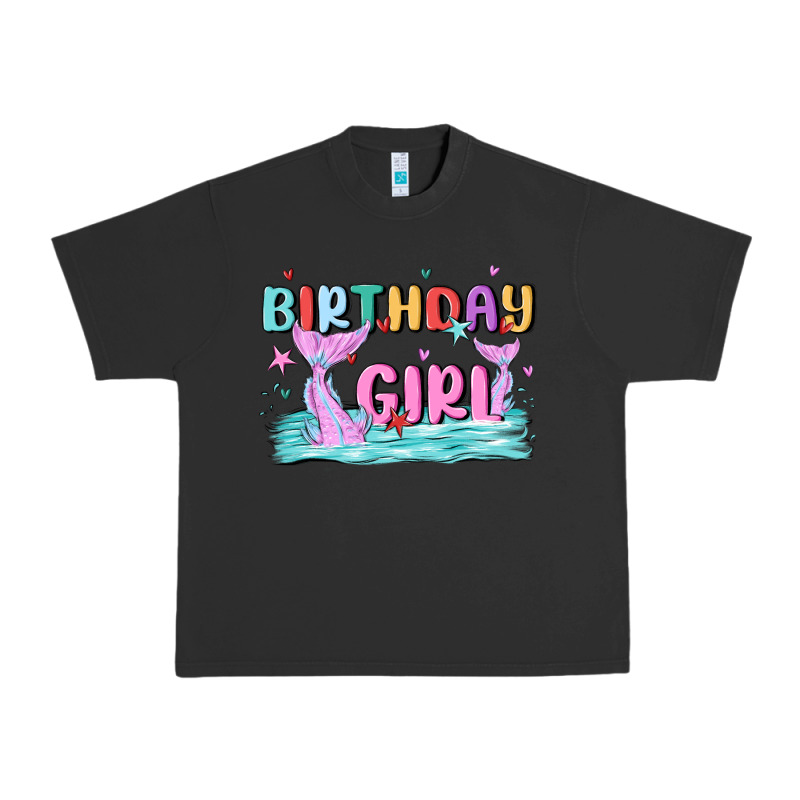 Birthday Girl Urban Heavy Tee by MaliasSmallBusiness | Teevron