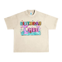Sandshell birthday girl Urban Heavy Tee - MaliasSmallBusiness