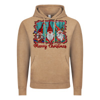 Vintage Coffee merry christmas gnomes Vintage Hoodie - BarkalooDesign