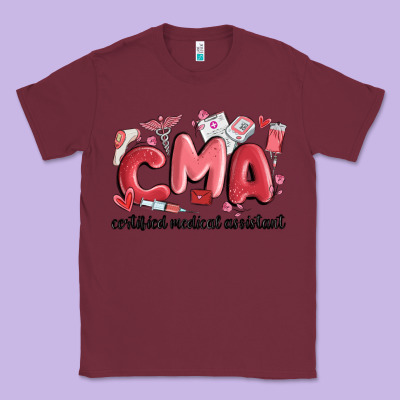 Valentines Day Cma Classic Tee Designed By Maliassmallbusiness