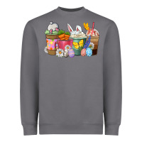 Storm Easter coffee cups Heavyweight Sweatshirt - NancyCooperArtShop