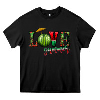 Black love summer Heavy Core Tee - CowhideDigitalArt