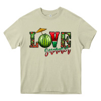 Mossy love summer Heavy Core Tee - CowhideDigitalArt