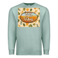 Seafoam retro fall vibes Premium Sweatshirt - TumblerDesignByShophia