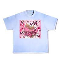 Grape Ice breast cancer nails hope Urban Heavy Tee - MaliasSmallBusiness
