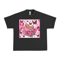 Pigment Black breast cancer nails hope Urban Heavy Tee - MaliasSmallBusiness