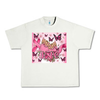 Pistachio breast cancer nails hope Urban Heavy Tee - MaliasSmallBusiness