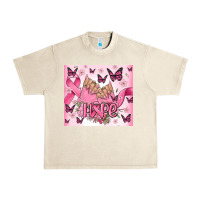 Sandshell breast cancer nails hope Urban Heavy Tee - MaliasSmallBusiness