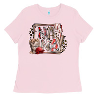 Bubblegum Pink nana baseball Ladies Tee - RacoonDesign