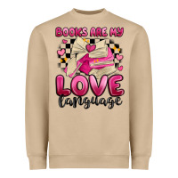 Mushroom books are my love language Heavyweight Sweatshirt - MaliasSmallBusiness