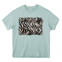 Arona zebra pattern background Heavy Core Tee - BarkalooDesign