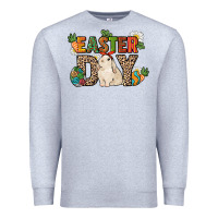 Heather Grey Easter Day Premium Sweatshirt - HowdyJamesFarm