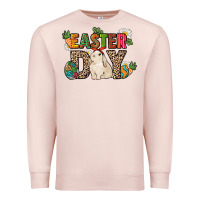 Pale Pink Easter Day Premium Sweatshirt - HowdyJamesFarm