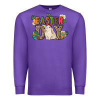 Purple Easter Day Premium Sweatshirt - HowdyJamesFarm