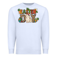 White Easter Day Premium Sweatshirt - HowdyJamesFarm