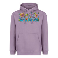 Lavender sea shells Heavyweight Hoodie - TumblerDesignByShophia
