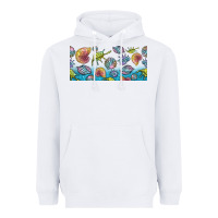 White sea shells Heavyweight Hoodie - TumblerDesignByShophia