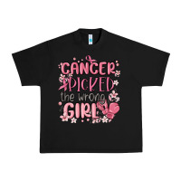 Cancer Picked The Wrong Girl Malia Urban Heavy Tee | Teevron