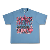 Pebble Blue cancer picked the wrong girl malia Urban Heavy Tee - MaliasSmallBusiness