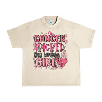 Sandshell cancer picked the wrong girl malia Urban Heavy Tee - MaliasSmallBusiness