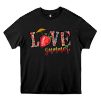 Black love summer Heavy Core Tee - CowhideDigitalArt