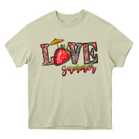 Mossy love summer Heavy Core Tee - CowhideDigitalArt