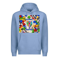 Colony Blue different is beautiful Premium Hoodie - TumblerDesignByShophia
